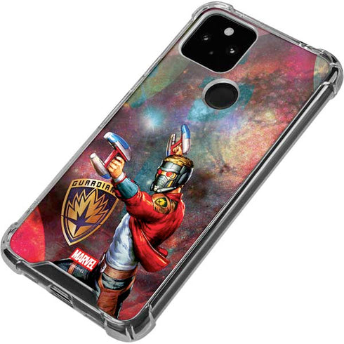 Marvel Star-Lord Cosmic Commander Google Pixel 5a 5G Clear Case